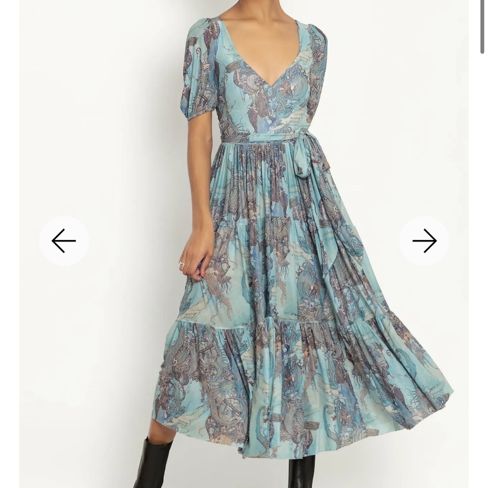 BlackMilk Sea Witch Wrap Dress
